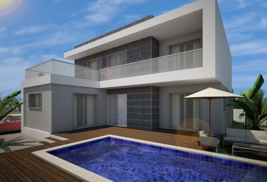 Obra nueva - Villa -
Benijofar - Polideportivo