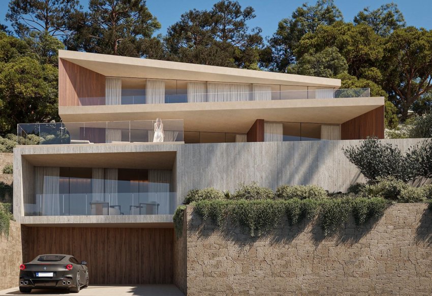Obra nueva - Villa -
Benissa - Montemar