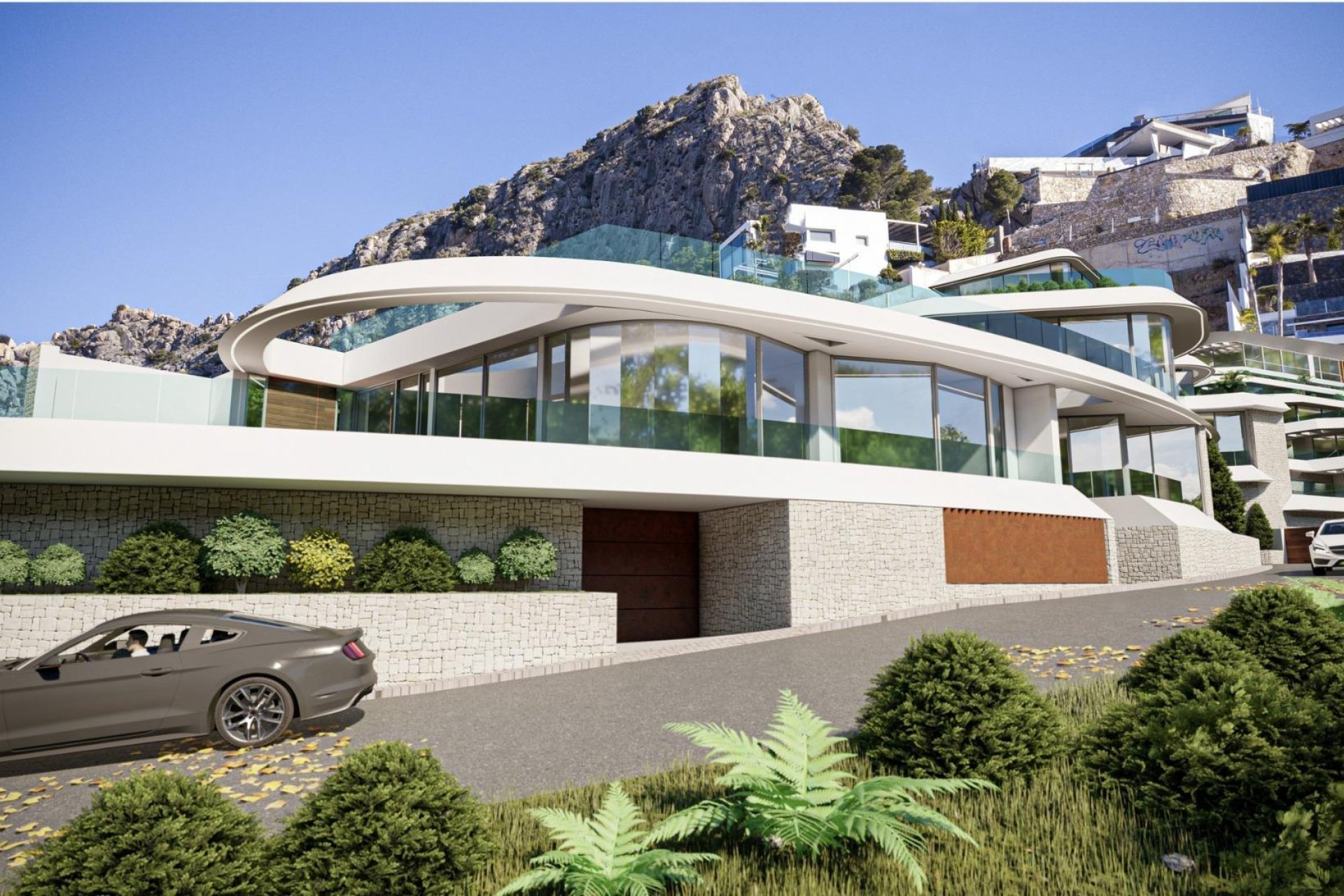 Obra nueva - Villa -
Calpe - Mascarat