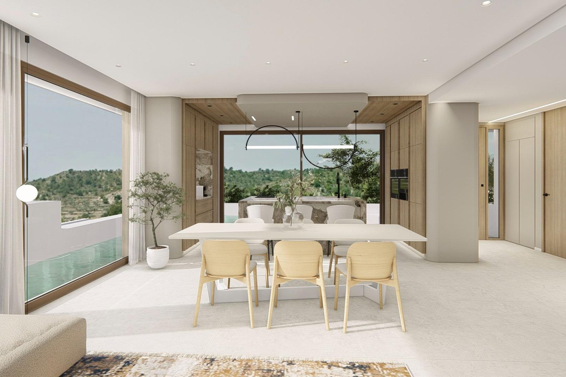 Obra nueva - Villa -
Finestrat - Avda. America