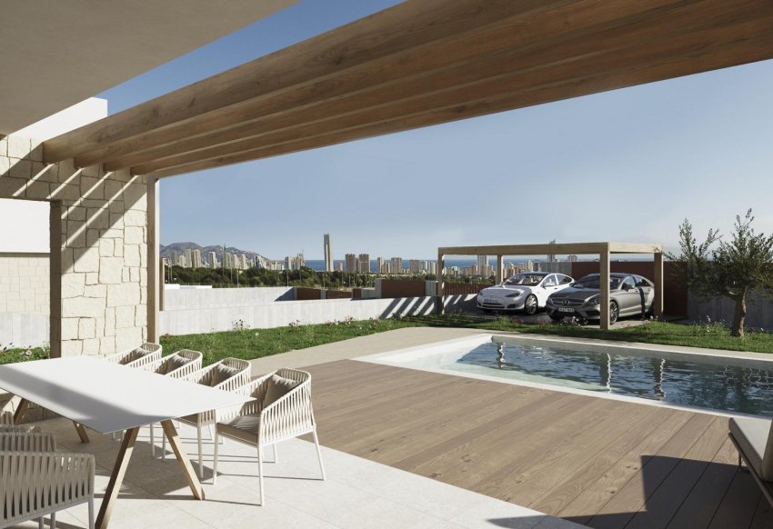 Obra nueva - Villa -
Finestrat - Campana Garden