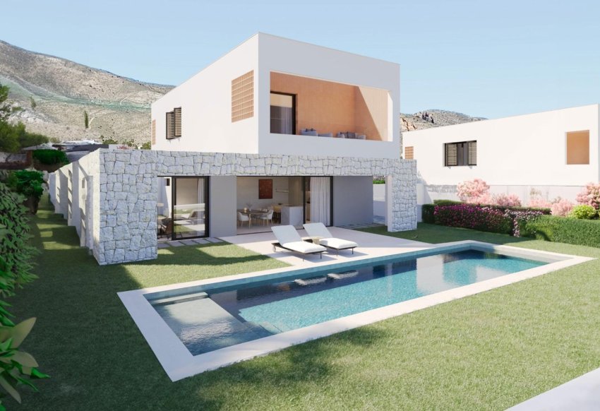 Obra nueva - Villa -
Finestrat - Campana Garden