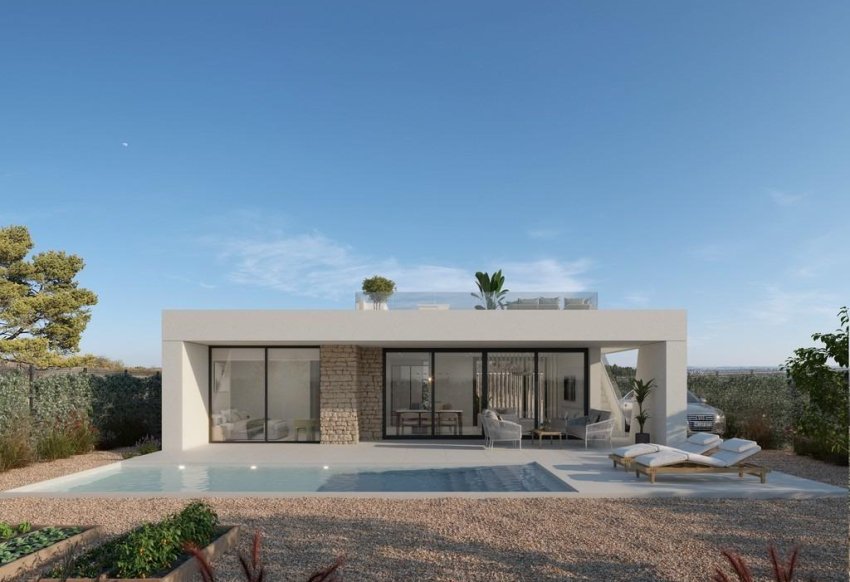 Obra nueva - Villa -
Fuente Alamo - Hacienda del Alamo