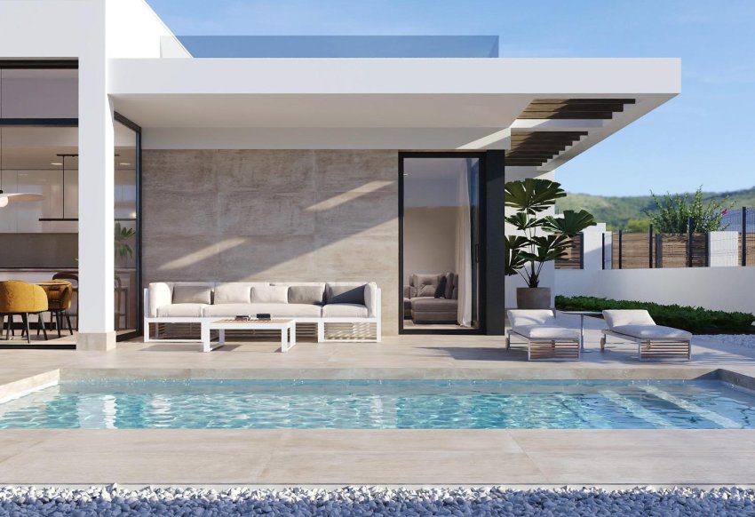 Obra nueva - Villa -
Fuente Alamo - Hacienda del Alamo