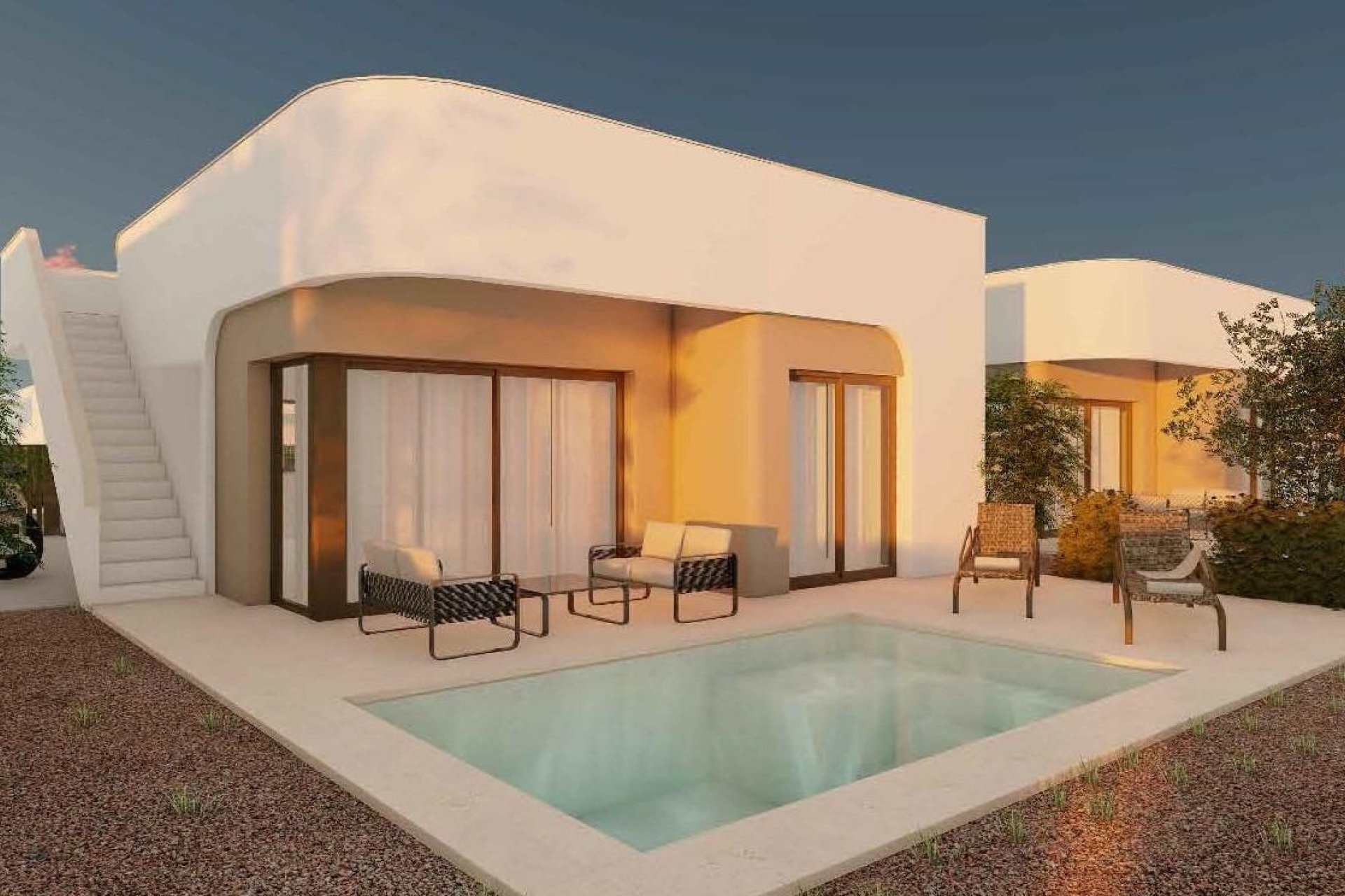 Obra nueva - Villa -
Fuente Alamo - Hacienda del Alamo