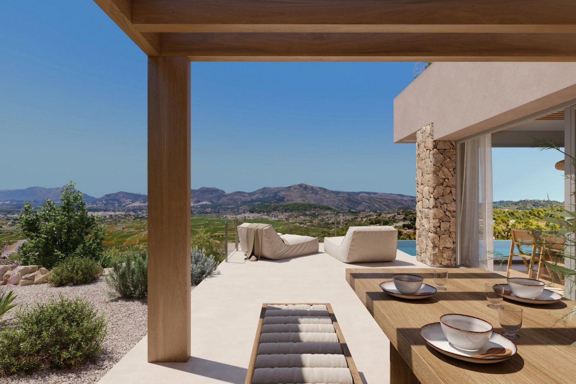 Obra nueva - Villa -
Lliber - Montanya Llarga
