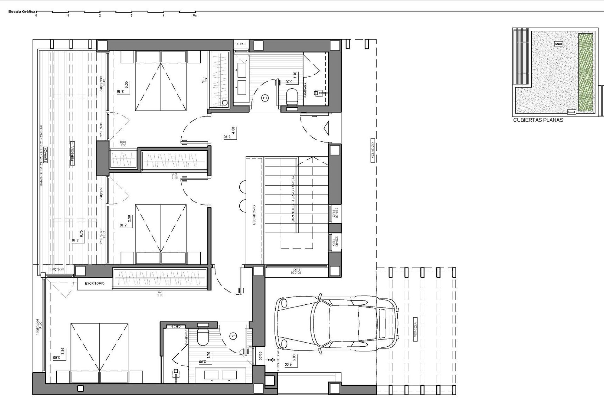 Obra nueva - Villa -
Lliber - Montanya Llarga