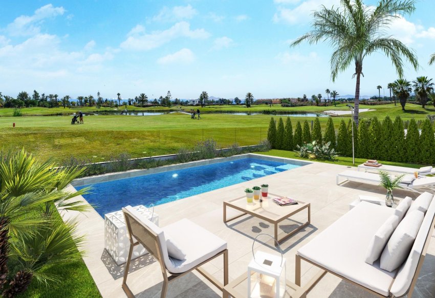Obra nueva - Villa -
Los Alcázares - Serena Golf