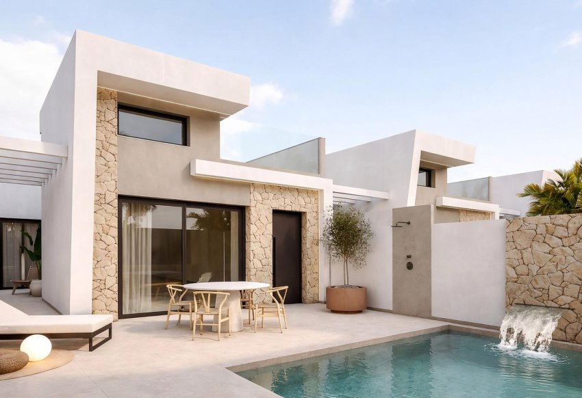 Obra nueva - Villa -
Los Alcázares - Serena Golf