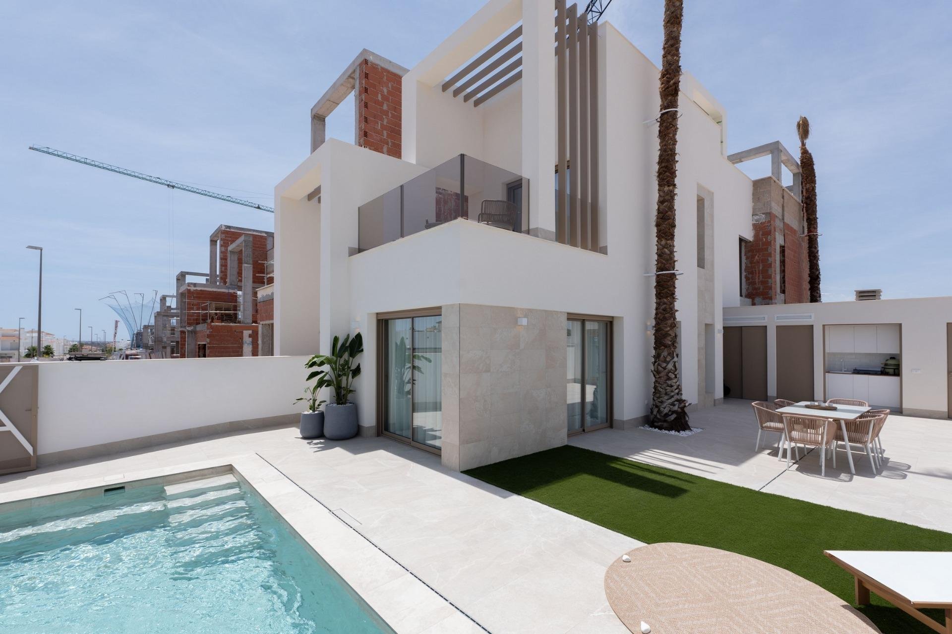 Obra nueva - Villa -
Los Alcázares - Serena Golf