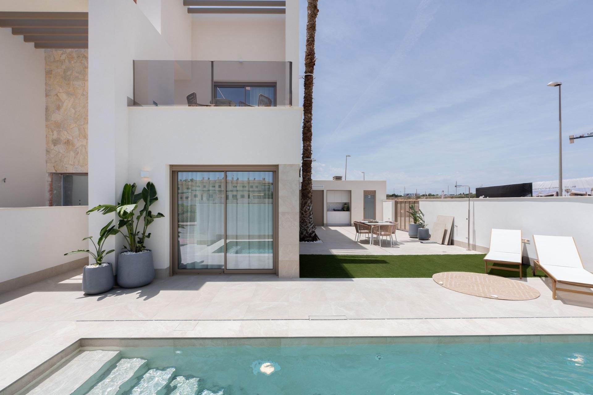Obra nueva - Villa -
Los Alcázares - Serena Golf
