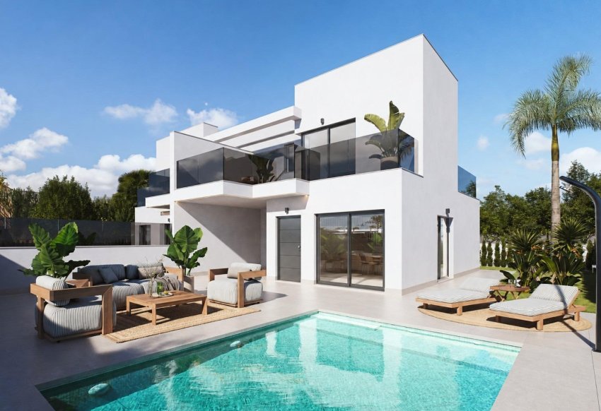 Obra nueva - Villa -
Los Alcázares - Serena Golf