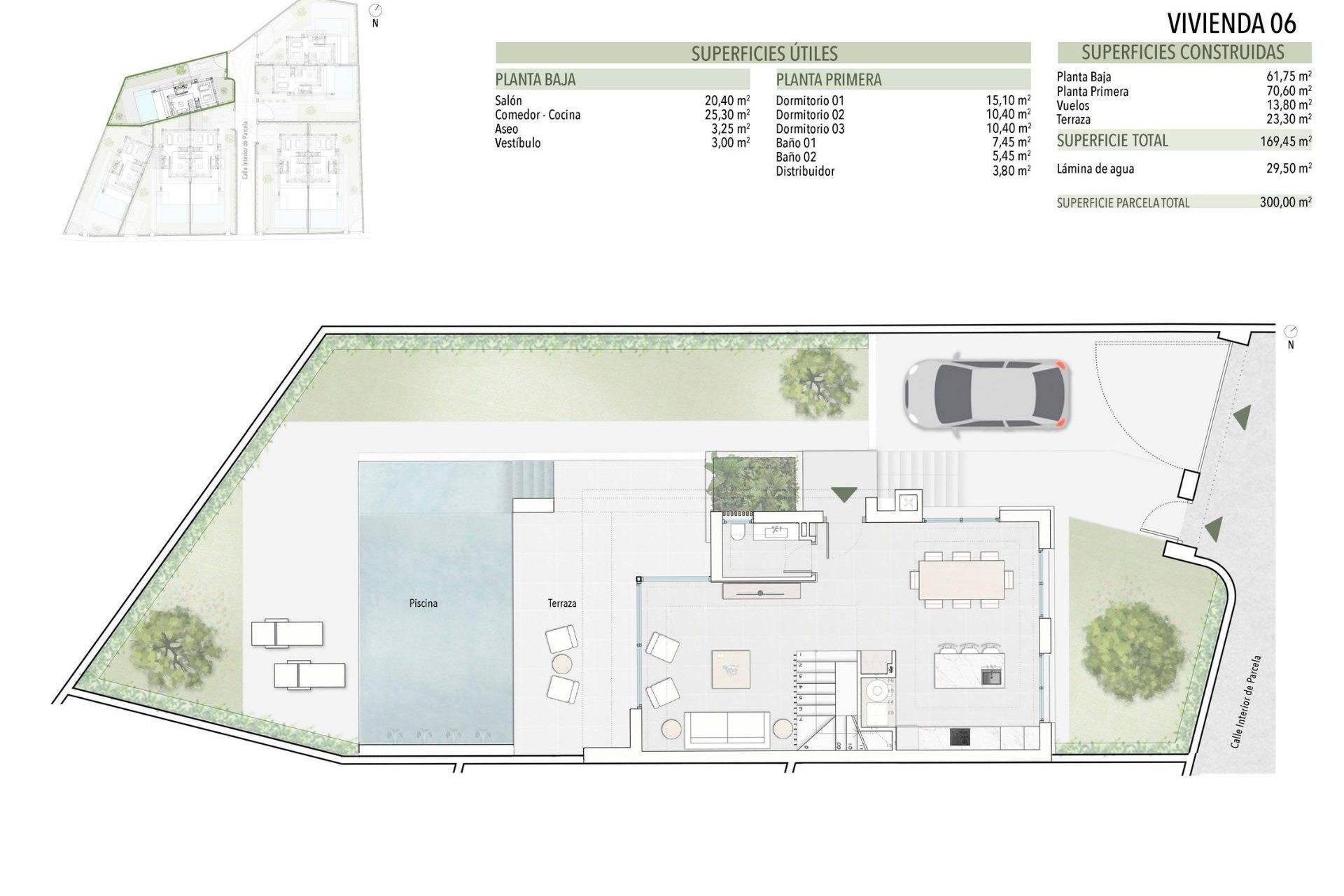 Obra nueva - Villa -
Orihuela Costa - Las Filipinas