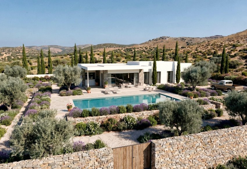 Obra nueva - Villa -
Pinoso - Casas Pastor