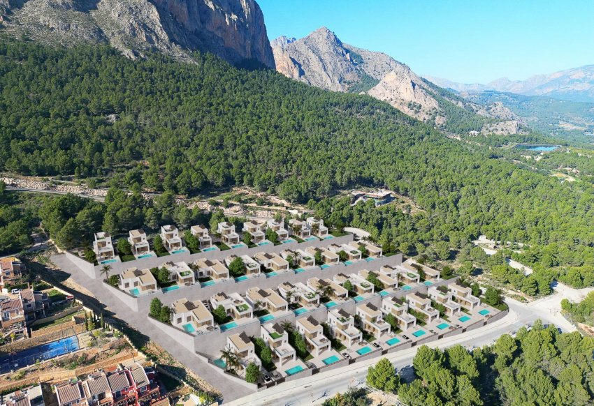 Obra nueva - Villa -
Polop - Polop Hills