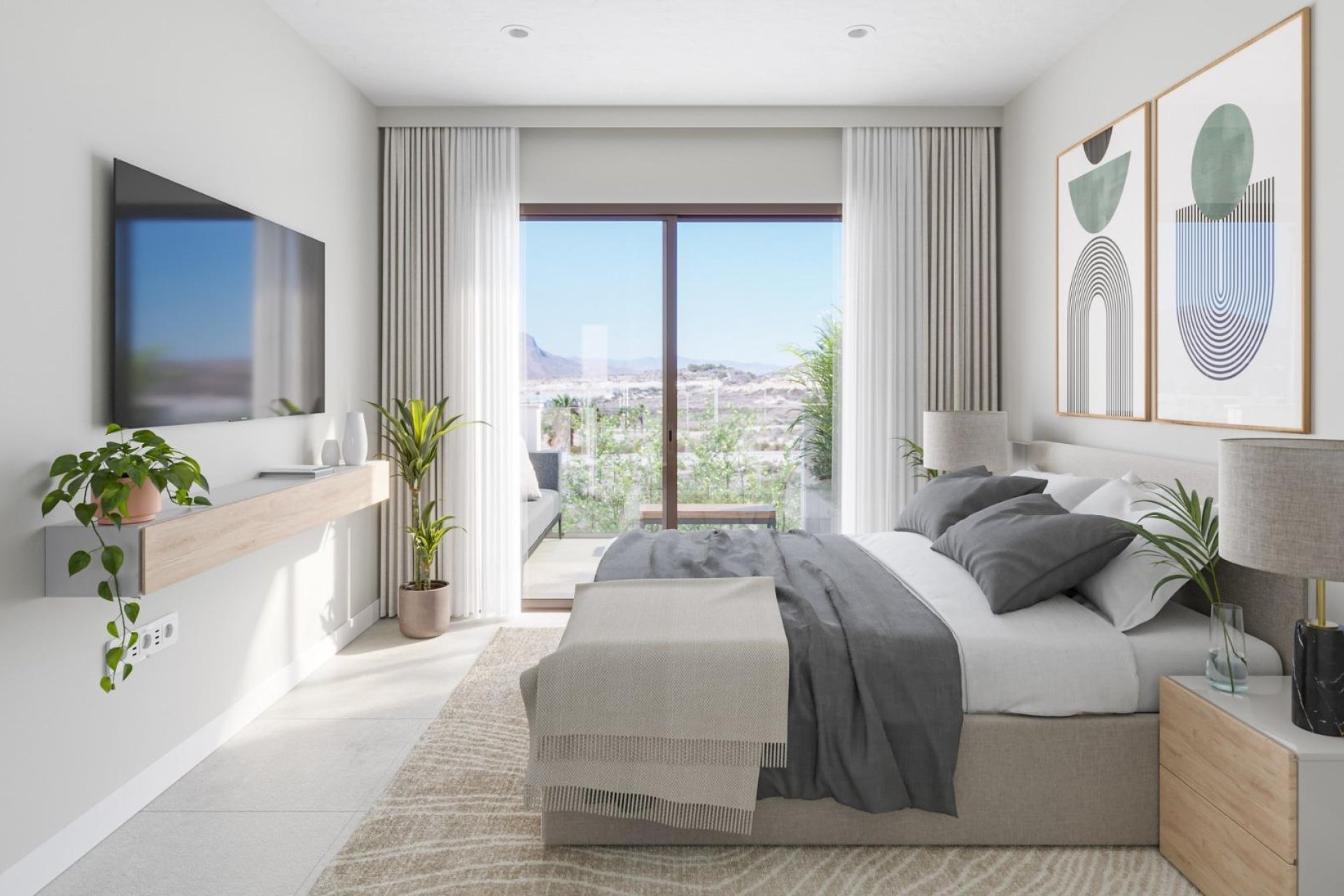 Obra nueva - Villa -
Puerto de Mazarron - Caleñares
