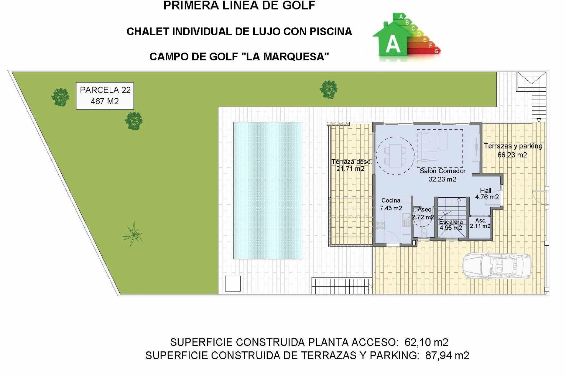 Obra nueva - Villa -
Rojales - Golf La Marquesa (Ciudad Quesada)