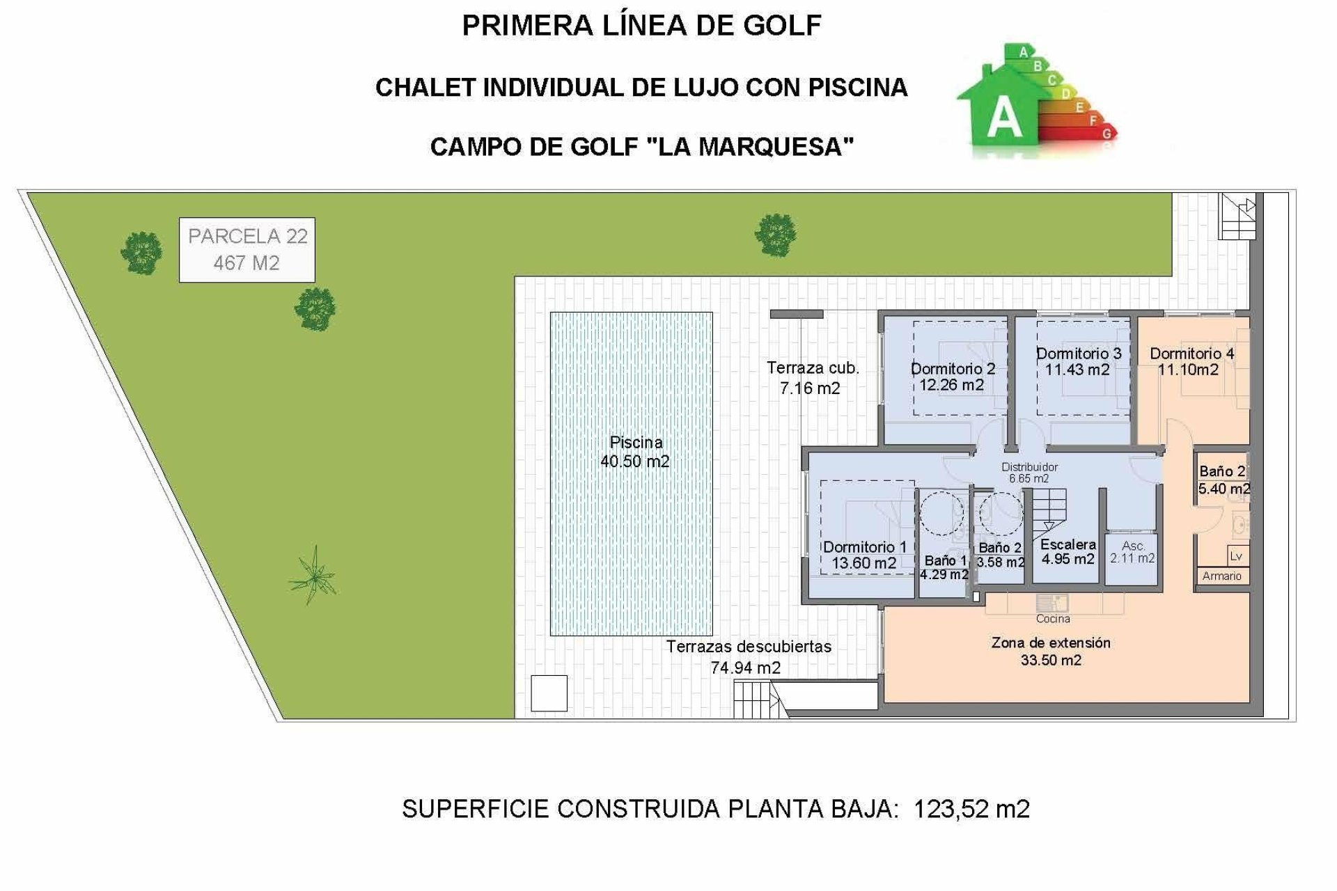 Obra nueva - Villa -
Rojales - Golf La Marquesa (Ciudad Quesada)