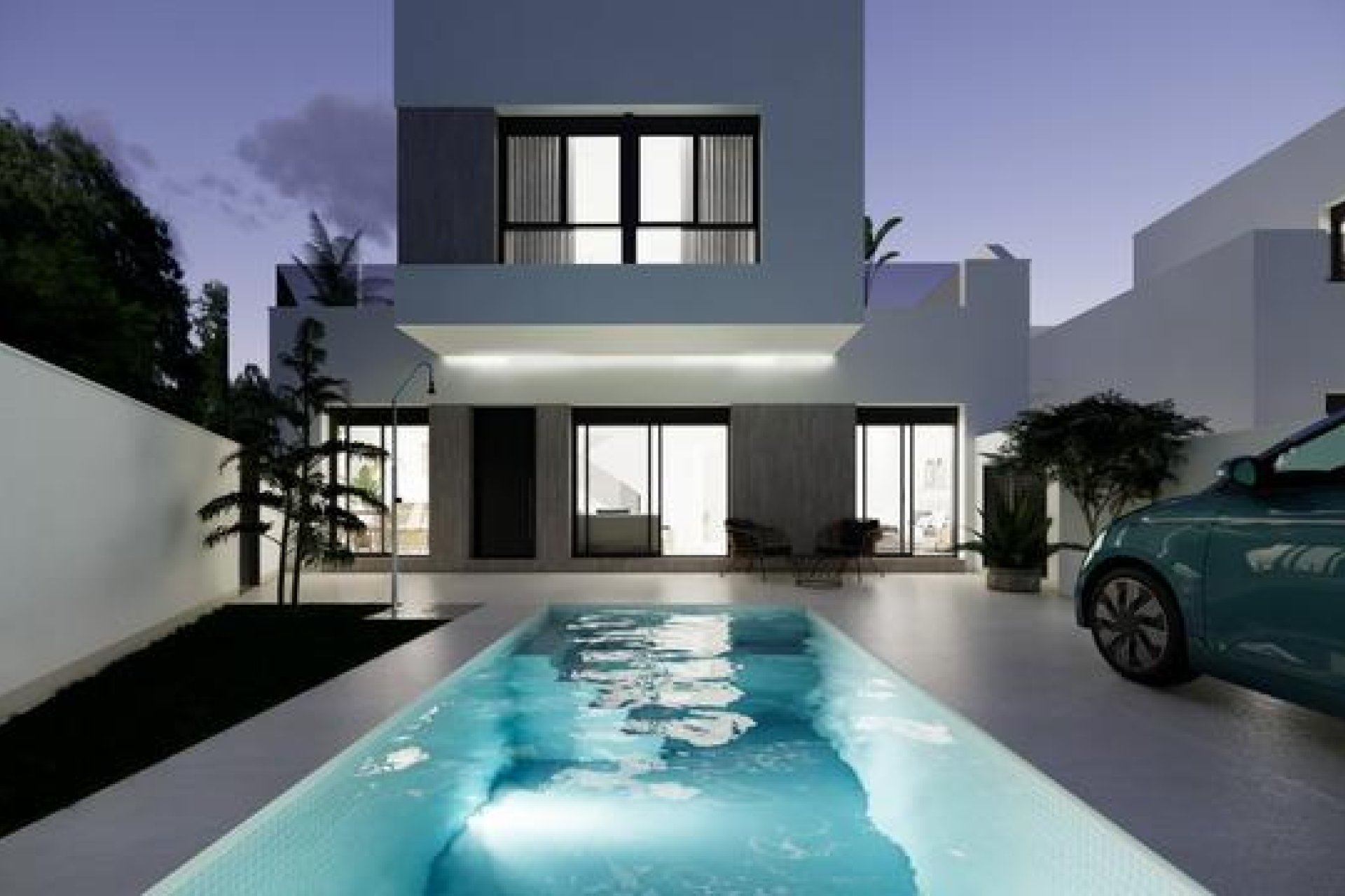 Obra nueva - Villa -
San Fulgencio - Polideportivo
