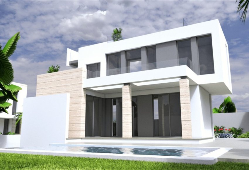 Obra nueva - Villa -
Torrevieja - Aguas Nuevas