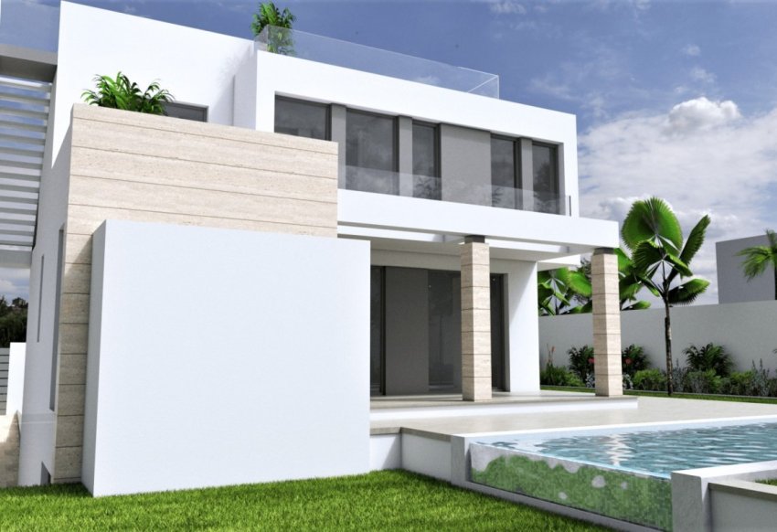 Obra nueva - Villa -
Torrevieja - Aguas Nuevas