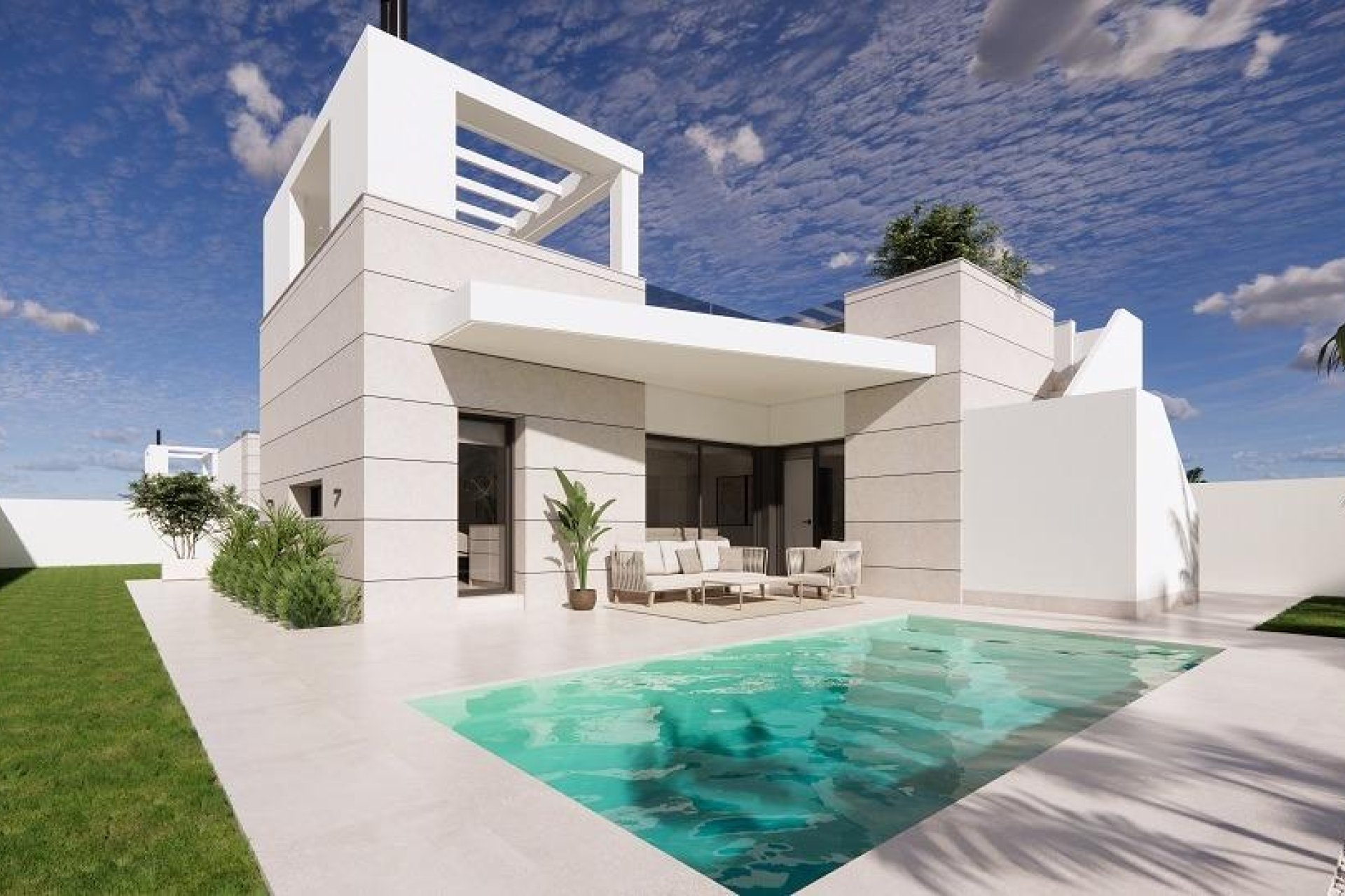 Obra nueva - Villa -
Torrevieja - San Luis