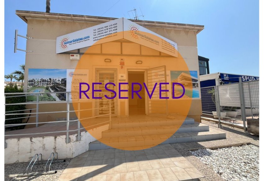 Resale - Commercial -
Orihuela Costa - Playa Flamenca