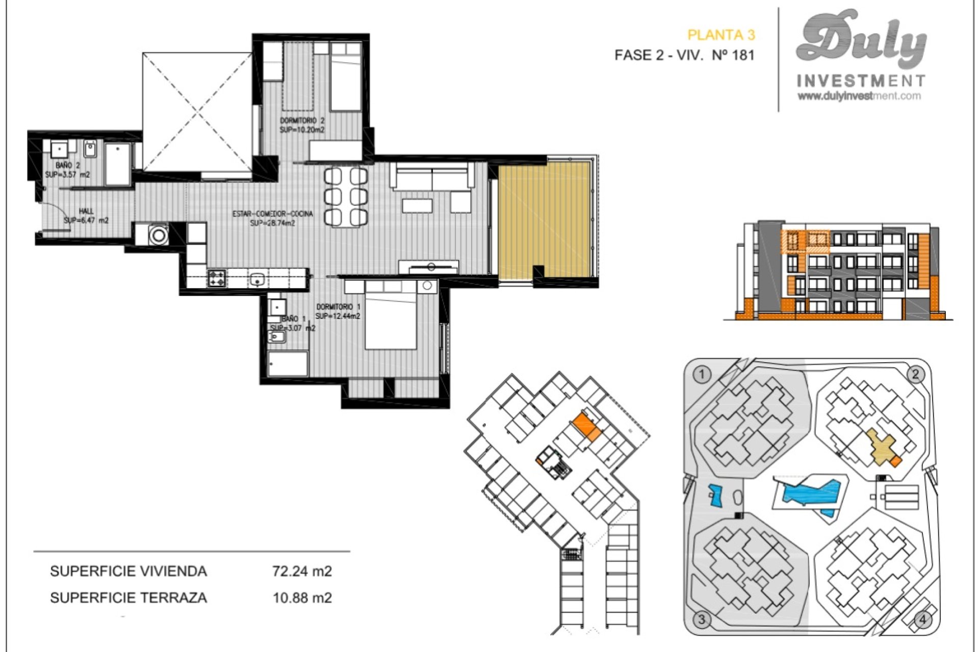 Reventa - Apartamento -
Villamartín - Amanecer VI