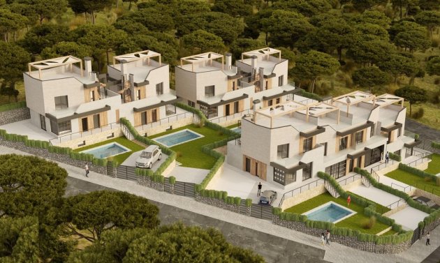 Townhouse - New Build - Polop - PAU1