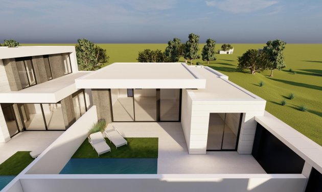 Villa - Nybyggnation - Pilar de la Horadada -
                pueblo