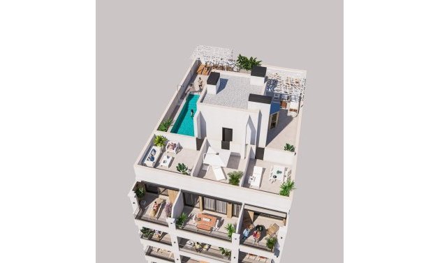 Wohnung - Neue Gebäude - Torrevieja - Playa de El Cura