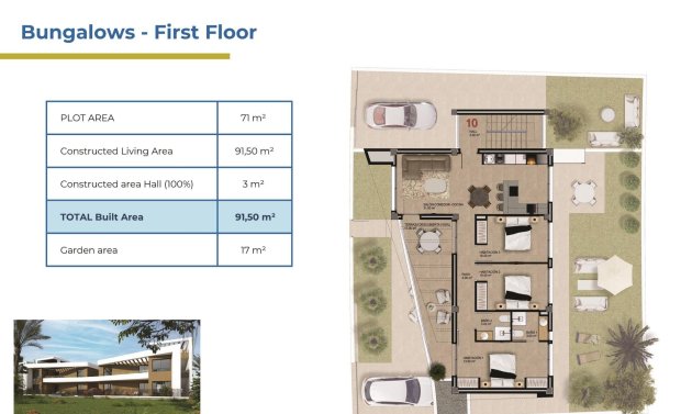 New Build - Bungalow -
Orihuela Costa - La Ciñuelica