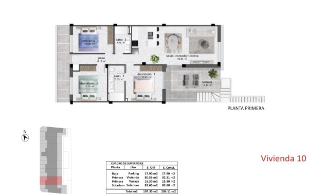 Obra nueva - Bungalow -
Pilar de la Horadada - pueblo