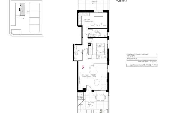 New Build - Bungalow -
Pilar de la Horadada - pueblo