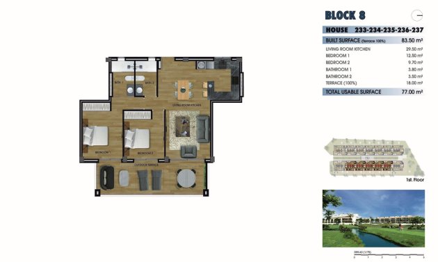 New Build - Apartment -
Los Alcázares - La Serena Golf
