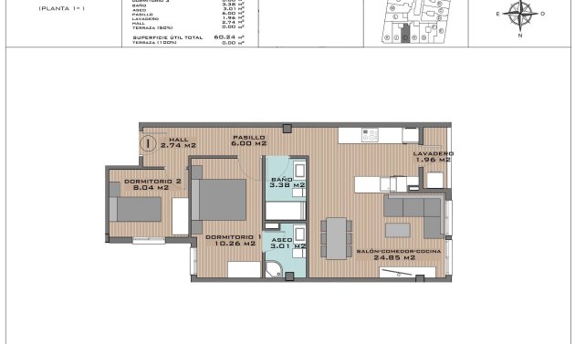 New Build - Apartment -
Algorfa - Pueblo