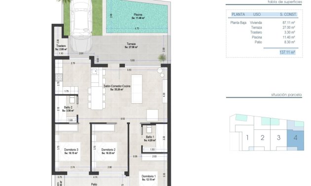 New Build - Bungalow -
San Pedro del Pinatar - Las Esperanzas