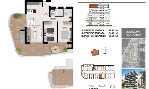 New Build - Penthouse -
Guardamar del Segura - Puerto