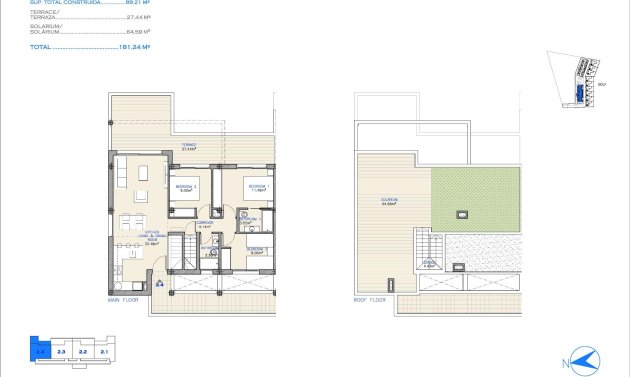 New Build - Penthouse -
Los Alcázares - Serena Golf