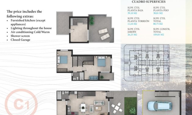 New Build - Townhouse -
La Manga del Mar Menor - La Manga