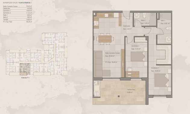 New Build - Apartment -
Torre Pacheco - Centro