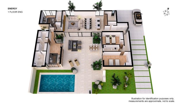 Obra nueva - Villa -
Baños y Mendigo - Altaona Golf