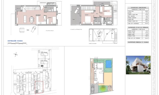 Obra nueva - Villa -
La Marina - El Pinet