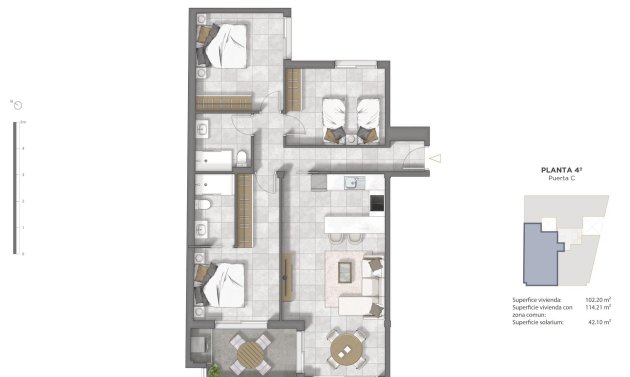 New Build - Penthouse -
Guardamar del Segura - Pueblo