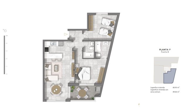 New Build - Apartment -
Guardamar del Segura - Pueblo