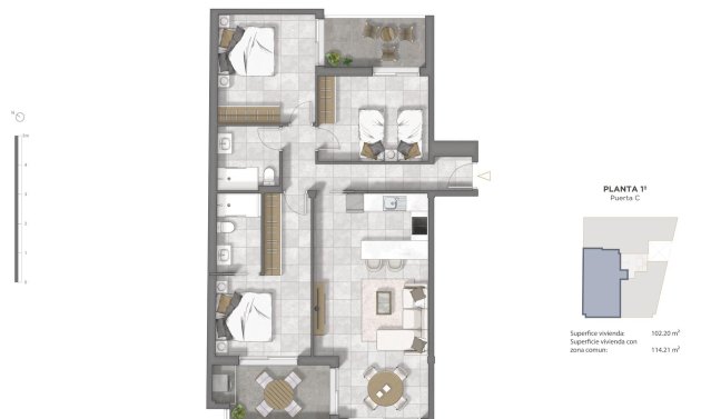 New Build - Apartment -
Guardamar del Segura - Pueblo