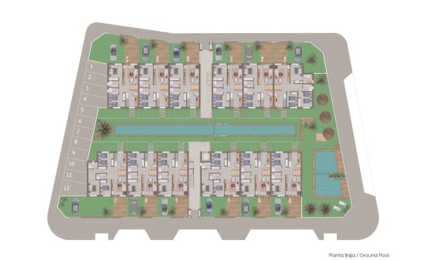 New Build - Bungalow -
Pilar de la Horadada - pueblo