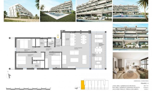 New Build - Apartment -
Cartagena - Mar De Cristal