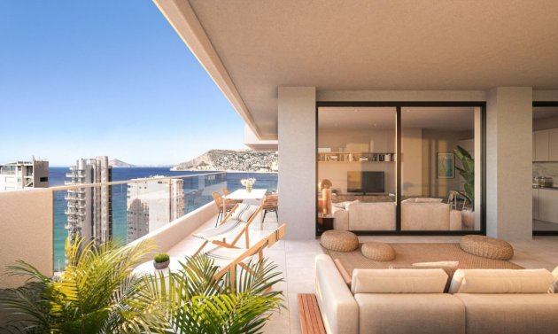 New Build - Apartment -
Calpe - Playa del Bol