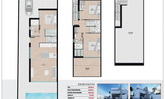 New Build - Townhouse -
San Javier - San Blas